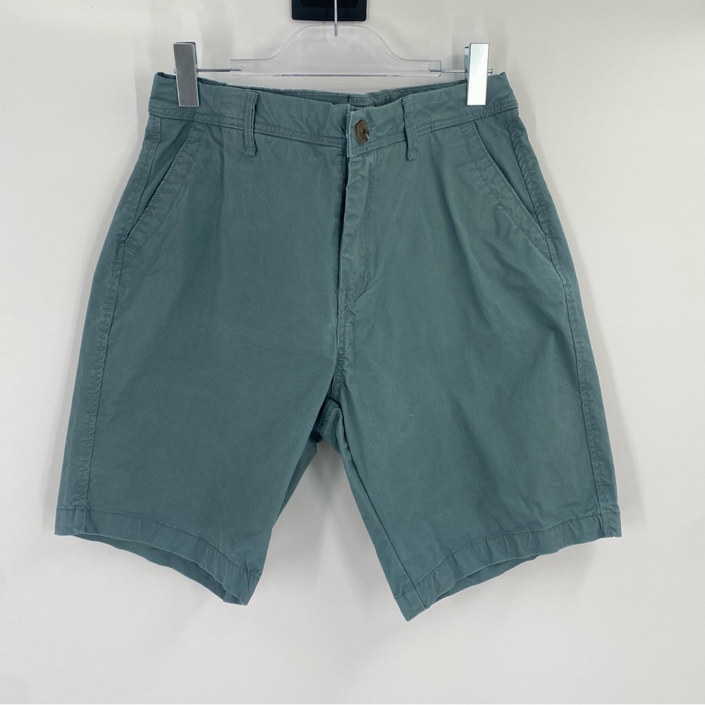 Aéropostale flat front shorts size 34 solid Teal - A7